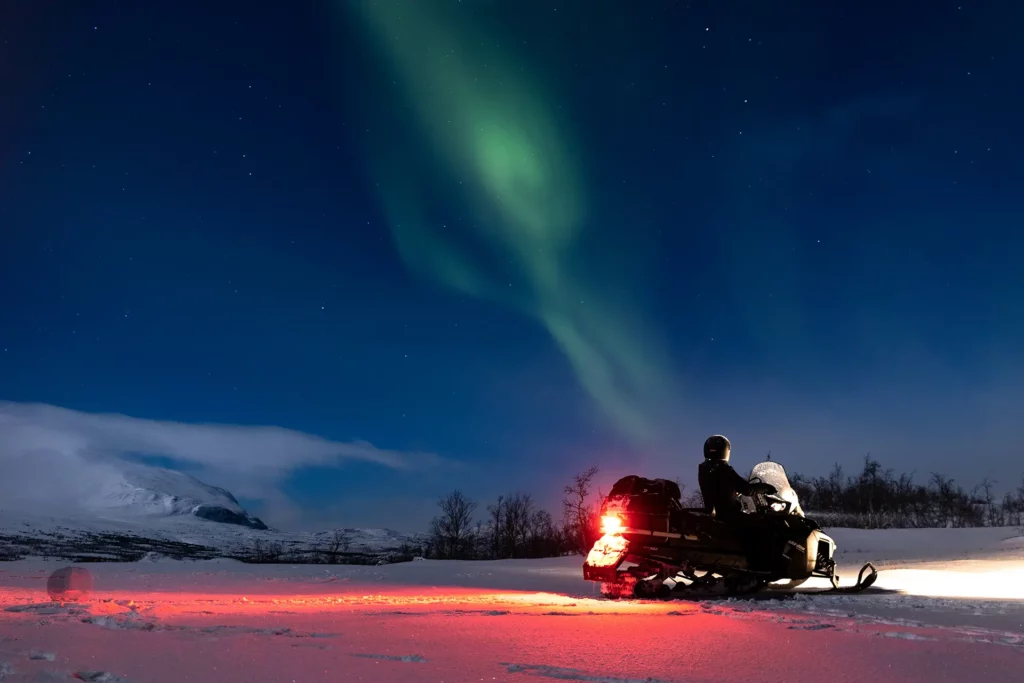 Aurora boreale ad Abisko, Viaggio Svezia Blueberry Travel